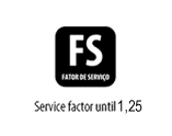 Fator de serviço 1,25