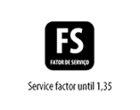 Fator de serviço 1,35